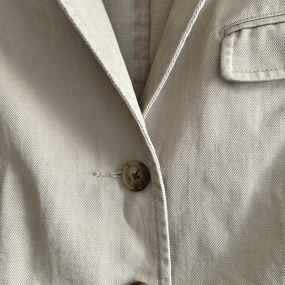 Ralph Lauren tan cotton blazer - Picture 8 of 12